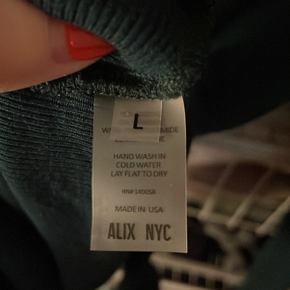 ALIX NYC Cut-out Turtleneck Bodysuit. - Picture 3 of 3